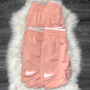 Nike Tempo Luxe 5" Running Shorts | Lot of 4 | Pink Quartz